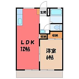 JR烏山線 宝積寺駅 徒歩20分