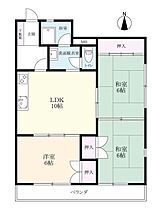 ロイヤルハイツ富士 401 ｜ 佐賀県佐賀市本庄町大字本庄（賃貸マンション3LDK・4階・61.15㎡） その2