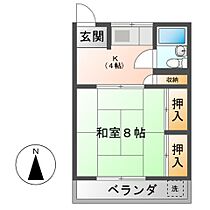 森ハイツ  ｜ 岐阜県関市十三塚南（賃貸マンション1K・1階・26.10㎡） その2