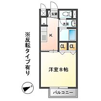 Ｓｕｒｐｌｕｓ　カメヤマＢ  ｜ 岐阜県関市小屋名（賃貸アパート1K・2階・28.41㎡） その2