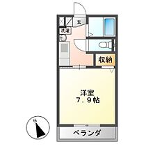 コーポアップル  ｜ 岐阜県加茂郡富加町大平賀（賃貸アパート1K・2階・25.20㎡） その1