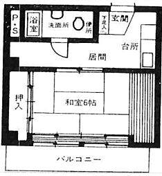 間取図画像 ワンルーム