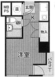 間取図画像 ワンルーム