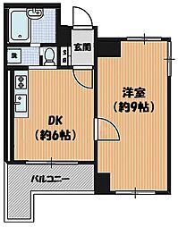 間取図画像 1DK