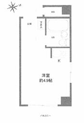間取図画像 ワンルーム