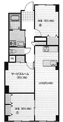 図面より現況を...
