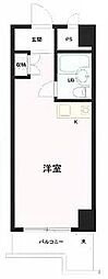 GSハイム船場 ワンルームの間取図画像