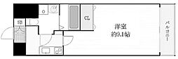 エスリード梅田北 1Kの間取図画像
