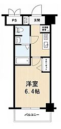 ジュネーゼグラン南堀江 1Kの間取図画像