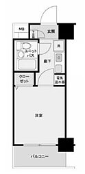 エスリード福島第2 1Kの間取図画像