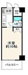 ライオンズマンション今里第2 1Kの間取図画像