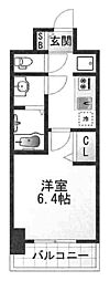 間取図画像 1K