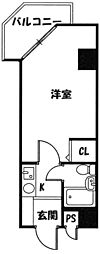 間取図画像 1K
