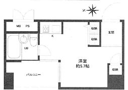 間取図画像 ワンルーム
