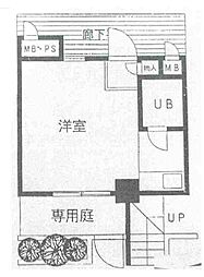 間取図画像 ワンルーム