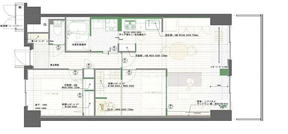 図面より現況を...