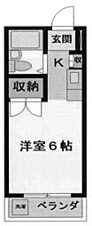 間取図画像 1K