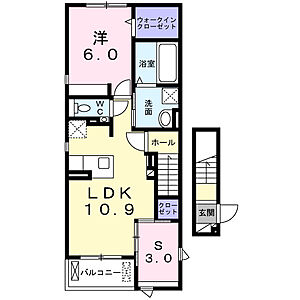 間取り：☆2LDK間取り図☆