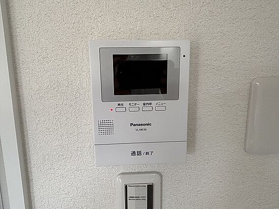 訪問者の顔が見...