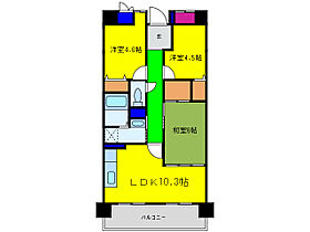 大阪府大阪市北区大淀南3丁目（賃貸マンション3LDK・10階・62.00㎡） その2