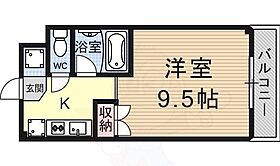 カルテットKOBORI C棟  ｜ 滋賀県大津市大江８丁目（賃貸マンション1K・5階・27.00㎡） その2