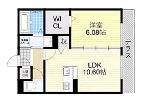 レジデンスコート栗東 103 ｜ 滋賀県栗東市綣５丁目（賃貸アパート1LDK・1階・43.41㎡） その2