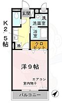 セジュールオッツ  ｜ 滋賀県湖南市石部西３丁目（賃貸マンション1K・2階・30.28㎡） その2