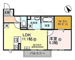 シャルム・リリー  ｜ 滋賀県栗東市小柿３丁目（賃貸アパート1LDK・2階・43.09㎡） その2