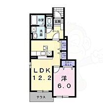 COSMOS  ｜ 滋賀県大津市千町２丁目（賃貸アパート1LDK・1階・45.72㎡） その2