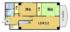 滋賀県大津市浜大津３丁目（賃貸マンション2LDK・2階・60.50㎡） その2