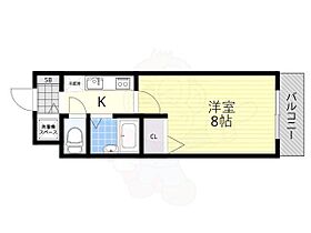 エムアイキャッスル 201 ｜ 滋賀県大津市平津１丁目（賃貸マンション1K・2階・23.37㎡） その2