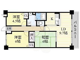 グランディア甲西  ｜ 滋賀県湖南市平松北２丁目（賃貸マンション3LDK・4階・65.45㎡） その2