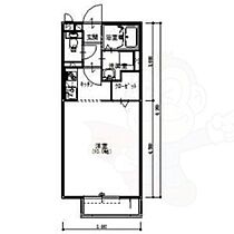 ヴィラタッツミーA棟  ｜ 滋賀県草津市追分３丁目（賃貸アパート1R・2階・30.39㎡） その2