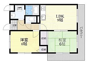 クレール弐番館  ｜ 滋賀県大津市大将軍１丁目（賃貸マンション2LDK・4階・49.70㎡） その2