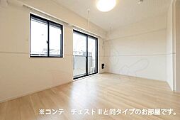 ラクーン守山 3階1LDKの室内