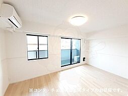 ラクーン守山 2階1LDKの室内
