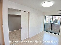 ラクーン守山 3階1LDKの室内