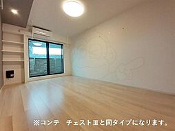 ジュネス エアリー 3階1Kのリビング/ダイニング