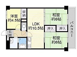 ヴィラセンチュリー21 3LDKの間取図画像