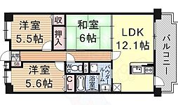 クラルテファミーユ 3LDKの間取図画像