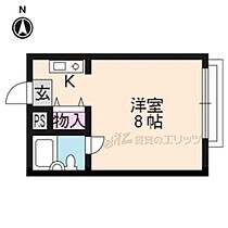 京都府京都市伏見区墨染町（賃貸マンション1K・2階・20.14㎡） その2