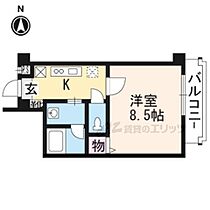 ロジュマン協和 205 ｜ 京都府京都市東山区本町二十一丁目（賃貸マンション1K・2階・26.31㎡） その2