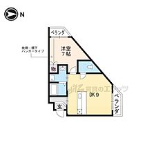 京都府京都市山科区四ノ宮山田町（賃貸マンション1LDK・1階・42.40㎡） その2