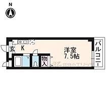 エフキューブ洛南 405 ｜ 京都府京都市南区上鳥羽南唐戸町（賃貸マンション1R・4階・24.31㎡） その2