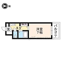 京都府京都市山科区安朱南屋敷町（賃貸マンション1K・5階・23.00㎡） その2