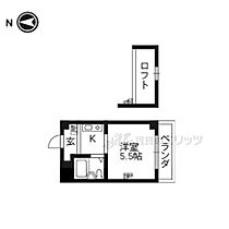 京都府京都市伏見区淀池上町（賃貸マンション1K・4階・15.50㎡） その2