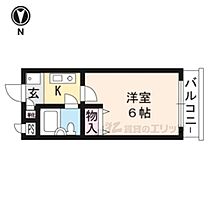 京都府京都市東山区本町17丁目（賃貸マンション1K・2階・17.46㎡） その2