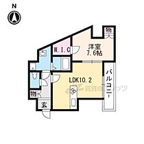 THE GARNET SUITE RESIDENCE山科駅前 502 ｜ 京都府京都市山科区竹鼻西ノ口町（賃貸マンション1LDK・5階・44.20㎡） その2