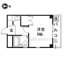 コープ四ノ宮 205 ｜ 京都府京都市山科区四ノ宮川原町（賃貸マンション1K・2階・18.50㎡） その2