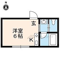 天使ＥｉＧＨＴ　ＲｏｏＭ 2-3A ｜ 京都府京都市下京区天使突抜四丁目（賃貸アパート1K・2階・15.00㎡） その1